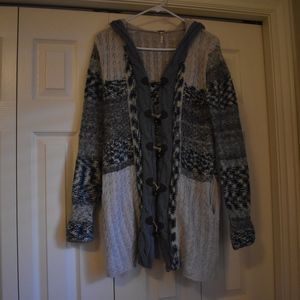 Free people hooded sweater